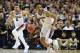 SAN JOSE, CA - MARCH 25: Johnathan Williams #3 of the Gonzaga Bulldogs handles the ball against the Xavier Musketeers during the 2017 NCAA Men's Basketball Tournament West Regional at SAP Center on March 25, 2017 in San Jose, California. (Photo by Sean M. Haffey/Getty Images)