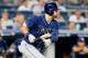 NEW YORK, NY - SEPTEMBER 08: Kevin Kiermaier #39 of the Tampa Bay Rays in action against the New York Yankees at Yankee Stadium on September 8, 2016 in the Bronx borough of New York City. The Yankees defeated the Rays 5-4. (Photo by Jim McIsaac/Getty Images)