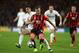 BOURNEMOUTH, ENGLAND - MARCH 18: Jack Cork of Swansea City (L) and Jack Wilshere of AFC Bournemouth (R) battle for possession during the Premier League match between AFC Bournemouth and Swansea City at Vitality Stadium on March 18, 2017 in Bournemouth, England. (Photo by Warren Little/Getty Images)