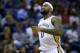 NEW ORLEANS, LA - MARCH 19: DeMarcus Cousins #0 of the New Orleans Pelicans reacts during the first half of a game against the Minnesota Timberwolves at the Smoothie King Center on March 19, 2017 in New Orleans, Louisiana. NOTE TO USER: User expressly acknowledges and agrees that, by downloading and or using this photograph, User is consenting to the terms and conditions of the Getty Images License Agreement. (Photo by Jonathan Bachman/Getty Images)