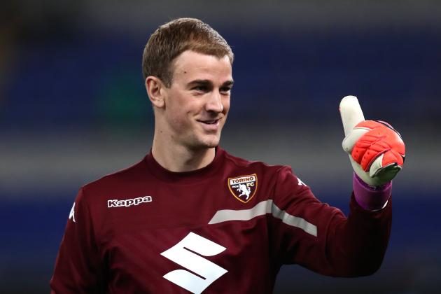 ROME, ITALY - MARCH 13: Joe Hart of FC Torino warms up ahead of the Serie A match between SS Lazio and FC Torino at Stadio Olimpico on March 13, 2017 in Rome, Italy. (Photo by Chris Brunskill Ltd/Getty Images)