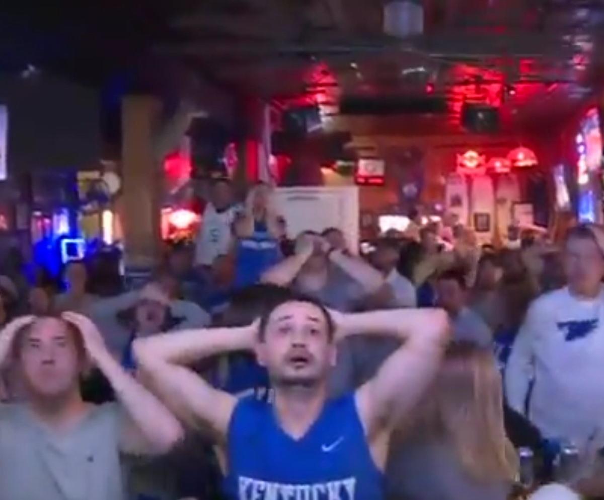 Kentucky Bar Goes from Joy to Pain After UNC's Luke Maye Hits Game