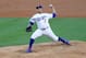 LOS ANGELES, CA - OCTOBER 19: Julio Urias #7 of the Los Angeles Dodgers pitches in the second inning against the Chicago Cubs in game four of the National League Championship Series at Dodger Stadium on October 19, 2016 in Los Angeles, California. (Photo by Josh Lefkowitz/Getty Images)