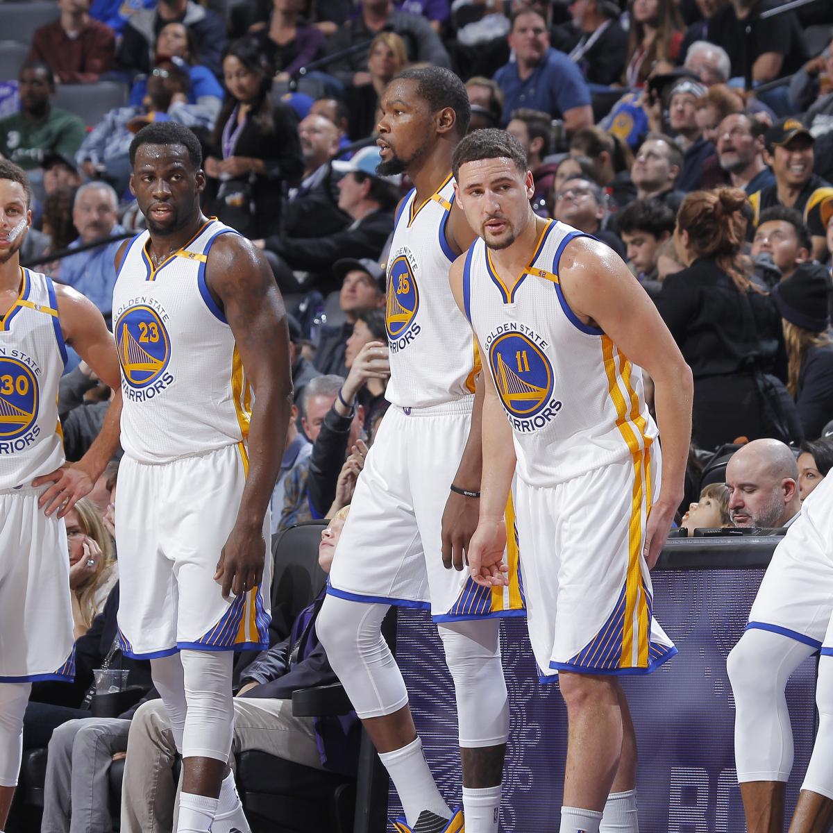 Golden State Warriors Power Rankings Who's Most Important for a Title