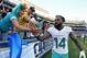 SAN DIEGO - NOVEMBER 13: Jarvis Landry #17 of the Miami Dolphins celebrates his team's 31-24 win over the San Diego Chargers during their NFL Game at Qualcomm Stadium on November 13, 2016 in San Diego, California. (Photo by Donald Miralle/Getty Images)