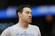 Oklahoma City Thunder forward Nick Collison (4) in the first half of an NBA basketball game Tuesday, April 5, 2016, in Denver. (AP Photo/David Zalubowski)