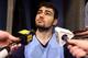GLENDALE, AZ - MARCH 30: Luke Maye #32 of the North Carolina Tar Heels speaks during media availability for the 2017 NCAA Men's Basketball Final Four at University of Phoenix Stadium on March 30, 2017 in Glendale, Arizona. (Photo by Mike Lawrie/Getty Images)