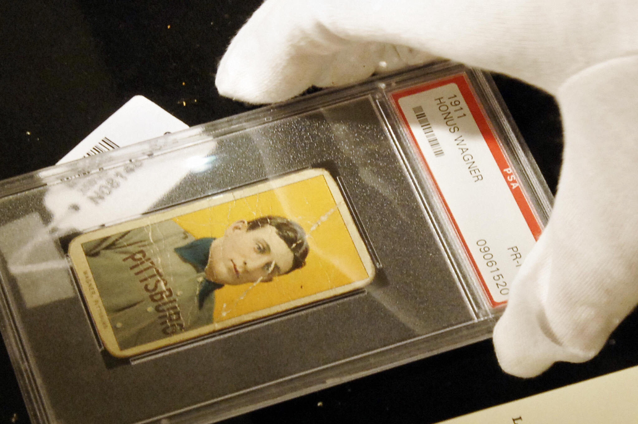 Rare Babe Ruth rookie card at home in Baltimore