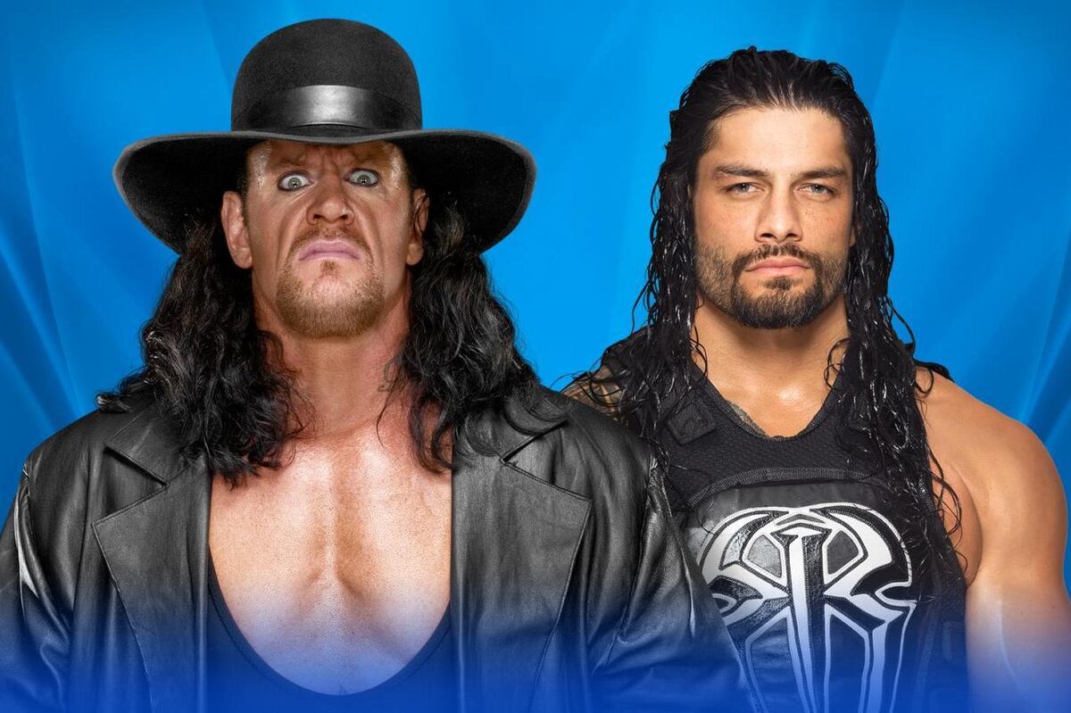 undertaker vs roman reigns