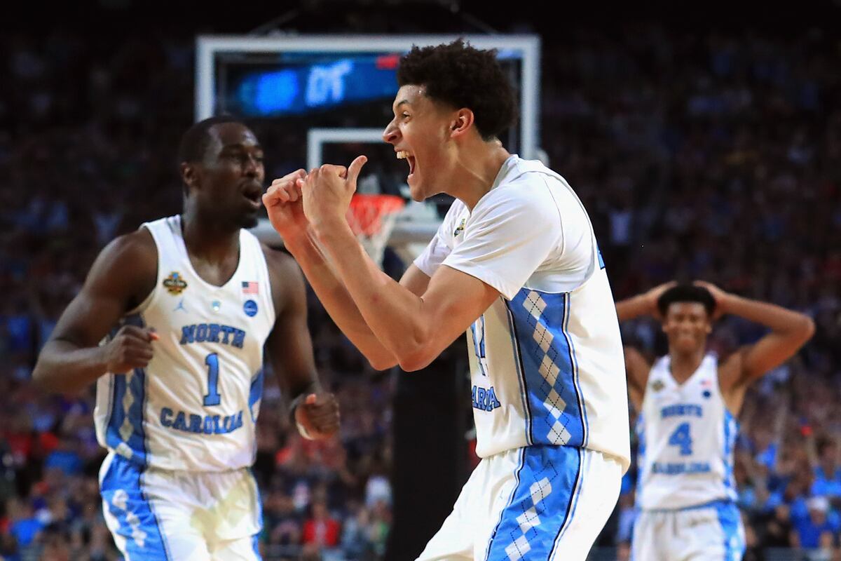 UNC vs. Gonzaga Celebration Highlights of Tar Heels' 2017 NCAA