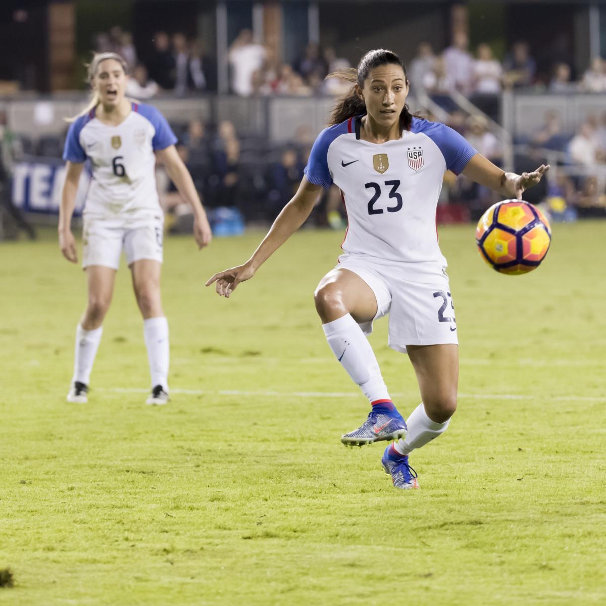 USA vs. Russia Women's Soccer: Date, Time, Live Stream for 2017