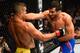 Mousasi (right) takes a streak of three straight knockouts into his fight with Chris Weidman.