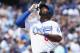 LOS ANGELES, CALIFORNIA - APRIL 06: Yasiel Puig #66 of the Los Angeles Dodgers celebrates as he crosses home play after hitting a two run home run in the second inning against the San Diego Padres at Dodger Stadium on April 6, 2017 in Los Angeles, California. (Photo by Stephen Dunn/Getty Images)