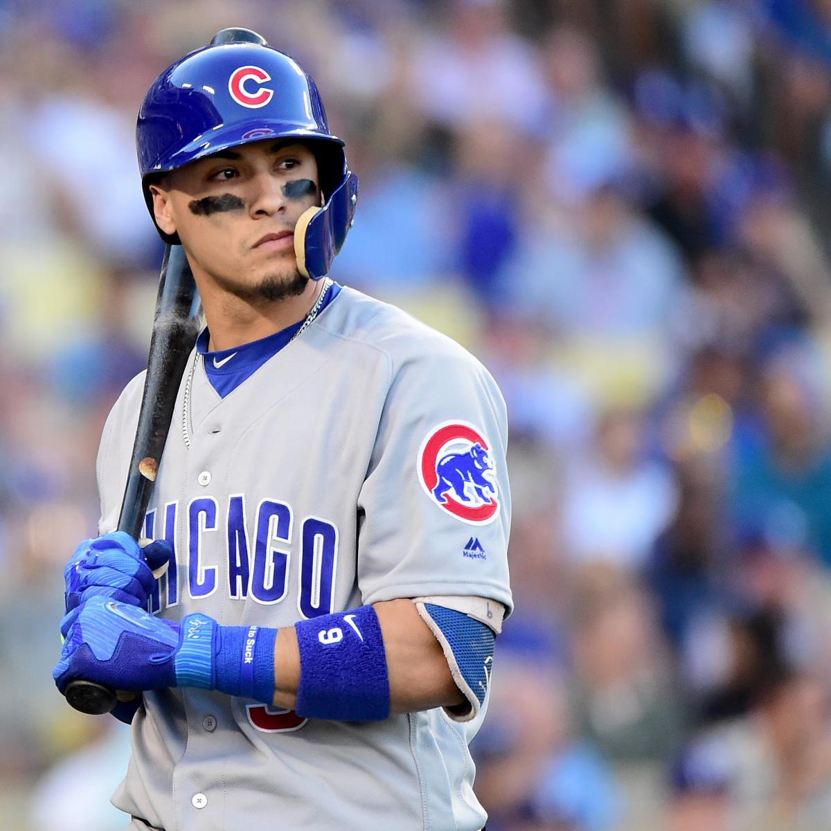 Javier Báez - Chicago Cubs #9  Baseball players, Baez cubs, New