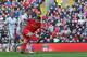 LIVERPOOL, ENGLAND - MARCH 25: (THE SUN OUT, THE SUN ON SUNDAY OUT) Steven Gerrard of Liverpool scores the winner for the Legends during the LFC Foundation Charity Match between Liverpool Legends and Real Madrid Legends at Anfield on March 25 in Liverpool, England. (Photo by LFC Foundation/Getty Images)