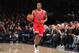 NEW YORK, NY - APRIL 4: Rajon Rondo #9 of the Chicago Bulls handles the ball against the New York Knicks on April 4, 2017 at Madison Square Garden in New York City, New York. NOTE TO USER: User expressly acknowledges and agrees that, by downloading and or using this photograph, User is consenting to the terms and conditions of the Getty Images License Agreement. Mandatory Copyright Notice: Copyright 2017 NBAE (Photo by Nathaniel S. Butler/NBAE via Getty Images)