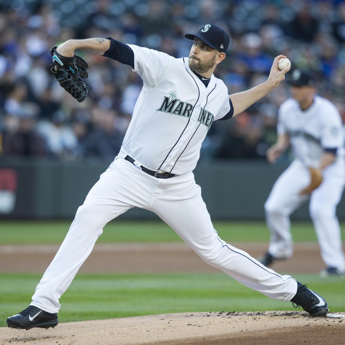 Mariners' James Paxton gets scoreless streak to 21 IP, beats Texas – The  Denver Post