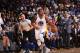 OAKLAND, CA - MARCH 16: Andre Iguodala #9 of the Golden State Warriors handles the ball during a game against the Orlando Magic on March 16, 2017 at ORACLE Arena in Oakland, California. NOTE TO USER: User expressly acknowledges and agrees that, by downloading and/or using this photograph, user is consenting to the terms and conditions of Getty Images License Agreement. Mandatory Copyright Notice: Copyright 2017 NBAE (Photo by Noah Graham/NBAE via Getty Images)