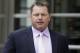 Former baseball player Roger Clemens leaves federal court in New York, Tuesday, April 29, 2014. The former Yankees pitcher wants a judge to stay an order that he share documents with his accuser in a defamation case. (AP Photo/Seth Wenig)