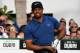 DUBAI, UNITED ARAB EMIRATES - FEBRUARY 02: Tiger Woods o f the USA watches his tee shot on the 1st tee during the first round of the Omega Dubai Desert Classic at Emirates Golf Club on February 2, 2017 in Dubai, United Arab Emirates. (Photo by Ross Kinnaird/Getty Images)