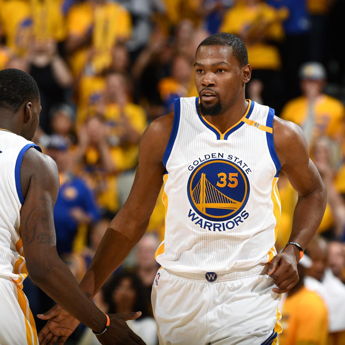 Kevin Durant Questionable for Game 3 vs. Trail Blazers After Practicing Friday ...