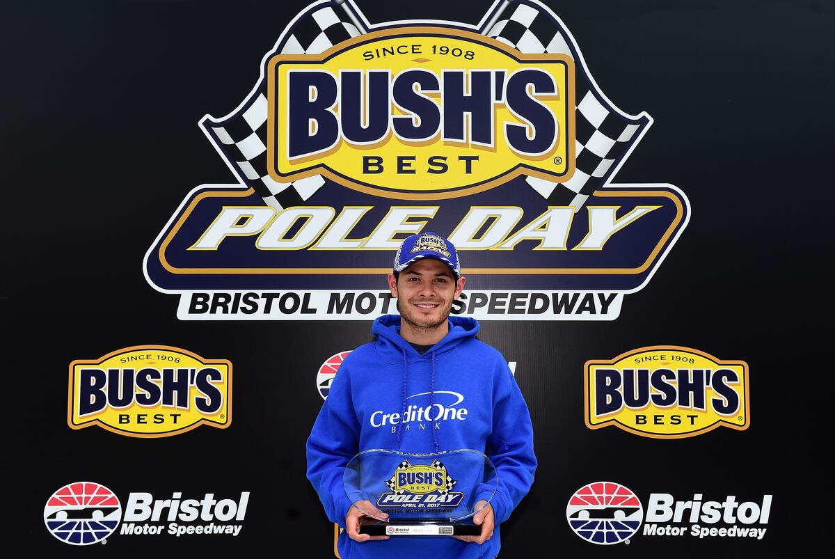 NASCAR at Bristol 2017 Qualifying Canceled; Kyle Larson ...