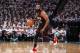 OKLAHOMA CITY, OK - APRIL 23: James Harden #13 of the Houston Rockets handles the ball against the Oklahoma City Thunder during Game Four of the Western Conference Quarterfinals of the 2017 NBA Playoffs on April 23, 2017 at Chesapeake Energy Arena in Oklahoma City, Oklahoma. NOTE TO USER: User expressly acknowledges and agrees that, by downloading and/or using this photograph, user is consenting to the terms and conditions of the Getty Images License Agreement. Mandatory Copyright Notice: Copyright 2017 NBAE (Photo by Nathaniel S. Butler/NBAE via Getty Images)