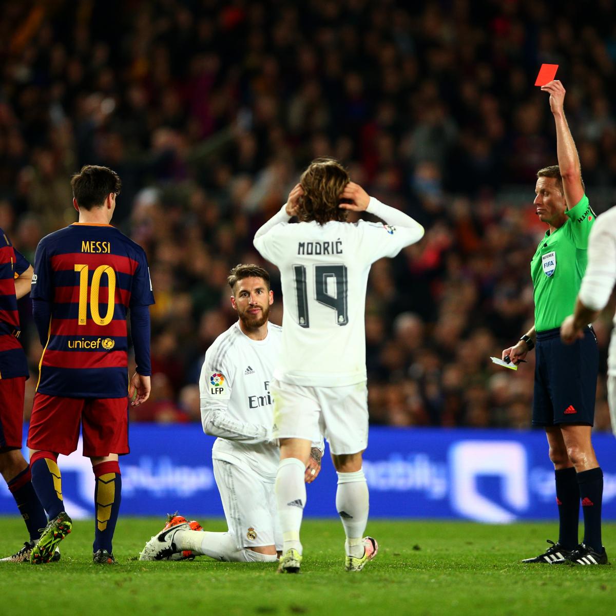 of Sergio Ramos' Most Costly Red Cards | News, Scores, Highlights, and Rumors | Bleacher Report