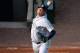 DETROIT, MI - APRIL 25: Felix Hernandez #34 of the Seattle Mariners throws a warm-up pitch in the bullpen prior to the game against the Detroit Tigers at Comerica Park on April 25, 2017 in Detroit, Michigan. The Tigers defeated the Mariners 19-9. (Photo by Mark Cunningham/MLB Photos via Getty Images)