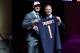 PHILADELPHIA, PA - APRIL 27: (L-R) Mitchell Trubisky of North Carolina poses with Commissioner of the National Football League Roger Goodell after being picked #2 overall by the Chicago Bears (from 49ers) during the first round of the 2017 NFL Draft at the Philadelphia Museum of Art on April 27, 2017 in Philadelphia, Pennsylvania. (Photo by Elsa/Getty Images)