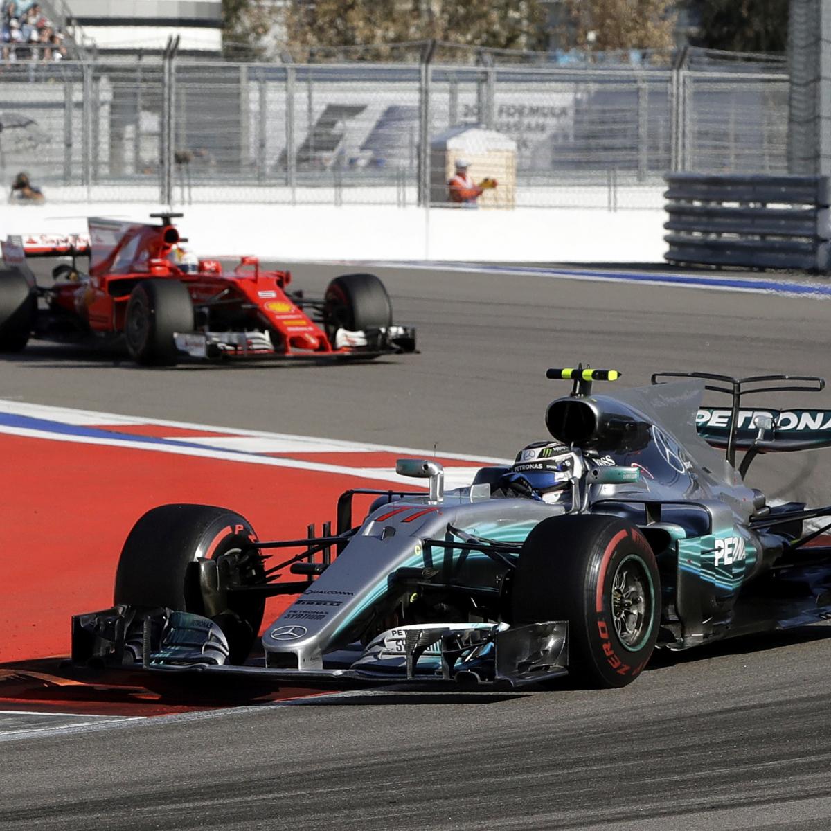 Russian F1 Grand Prix 2017 Results Mercedes Valtteri Bottas Wins His 1st Race Bleacher Report Latest News Videos And Highlights