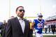 ORCHARD PARK, NY - DECEMBER 06: Buffalo Bills general manager Doug Whaley walks off the field before the game between the Buffalo Bills and the Houston Texans on December 6, 2015 at Ralph Wilson Stadium in Orchard Park, New York. Buffalo defeats Houston 30-21. (Photo by Brett Carlsen/Getty Images)