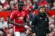 MANCHESTER, ENGLAND - APRIL 30: Eric Bailly of Manchester United looks dejected as he is forced off injured during the Premier League match between Manchester United and Swansea City at Old Trafford on April 30, 2017 in Manchester, England. (Photo by Jan Kruger/Getty Images)