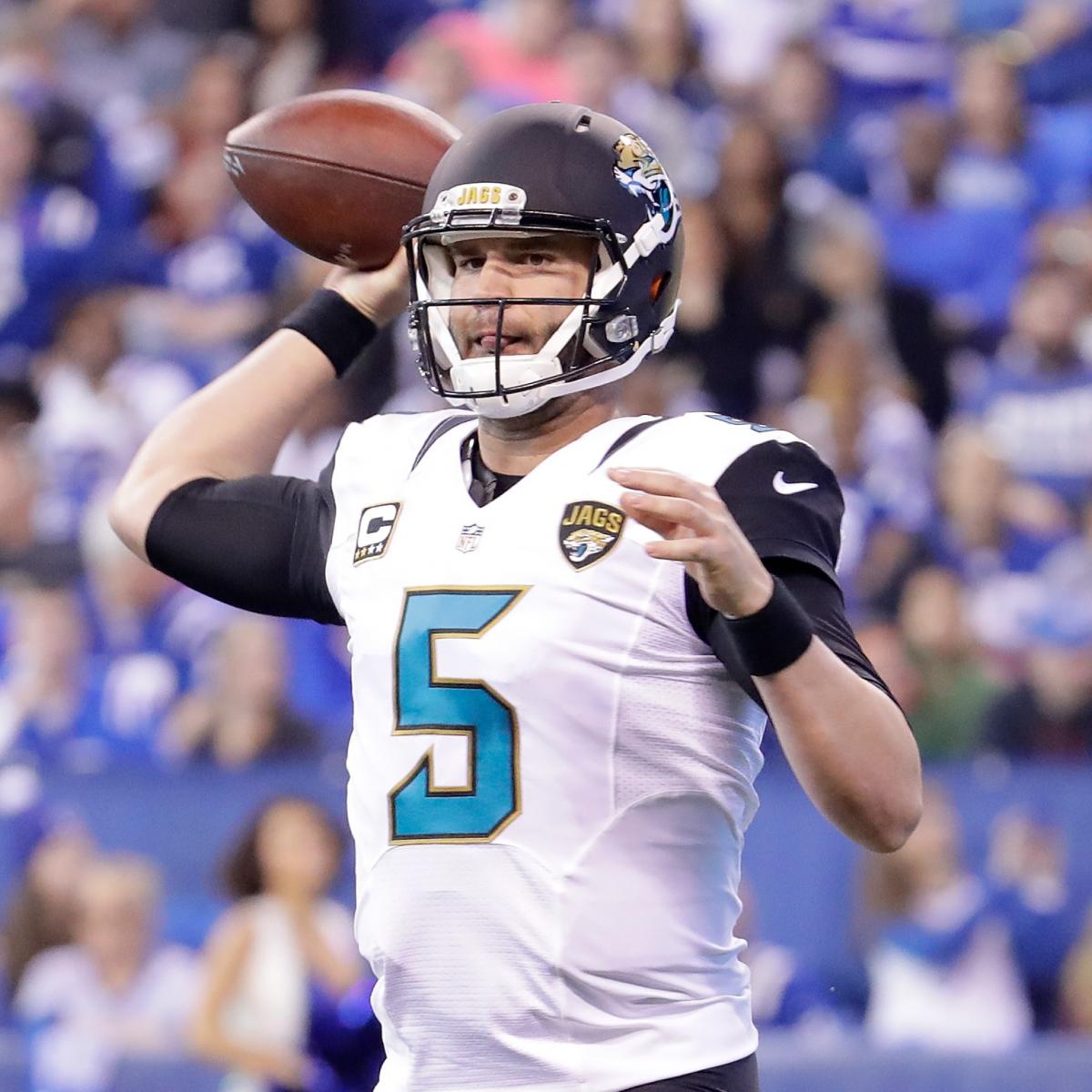 Blake Bortles hoping for Jacksonville Jaguars return, NFL News