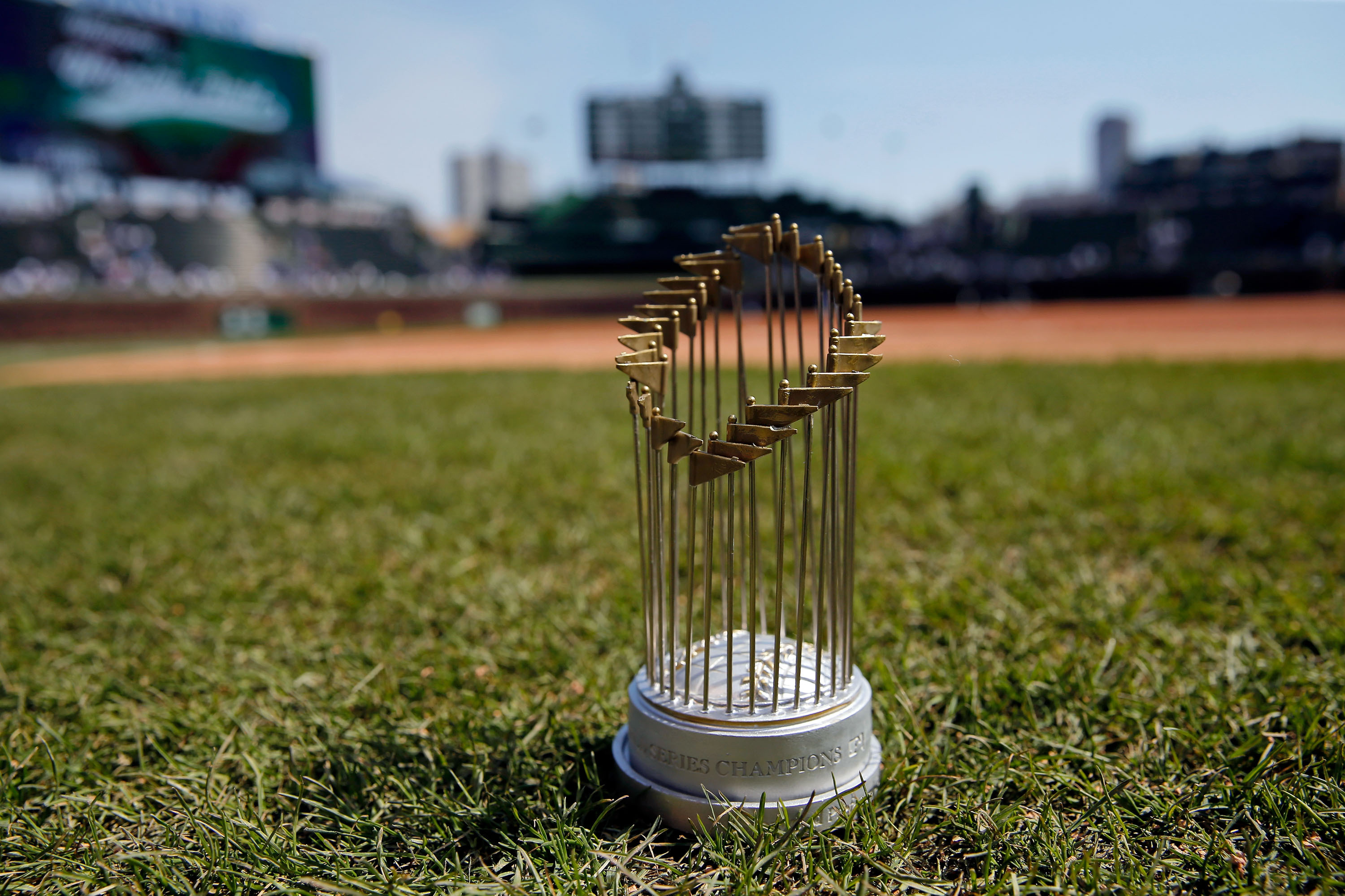 Cubs' World Series Trophy Reportedly Damaged During Charity