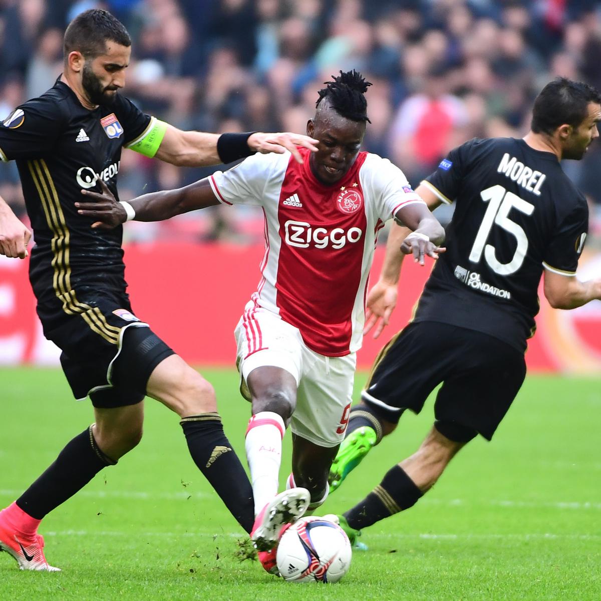 Ajax Take 4-1 Lead over Lyon in 1st Leg of 2017 Europa League Semi ...
