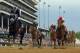 LOUISVILLE, KY - MAY 7: Sharp Azteca with Edgard Zayas wins the Pat Day Mile on May 7, 2016 at Churchill Downs, Louisville. (Photo by Horsephotos/Getty Images)