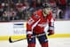 WASHINGTON, DC - MARCH 21: Kevin Shattenkirk #22 of the Washington Capitals follows the puck against the Calgary Flames at Verizon Center on March 21, 2017 in Washington, DC. (Photo by Rob Carr/Getty Images)