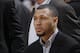 OAKLAND, CA - APRIL 9: Brandon Roy #3 of the Minnesota Timberwolves during a game against the Golden State Warriors on April 9, 2013 at Oracle Arena in Oakland, California. NOTE TO USER: User expressly acknowledges and agrees that, by downloading and or using this photograph, user is consenting to the terms and conditions of Getty Images License Agreement. Mandatory Copyright Notice: Copyright 2013 NBAE (Photo by Rocky Widner/NBAE via Getty Images)