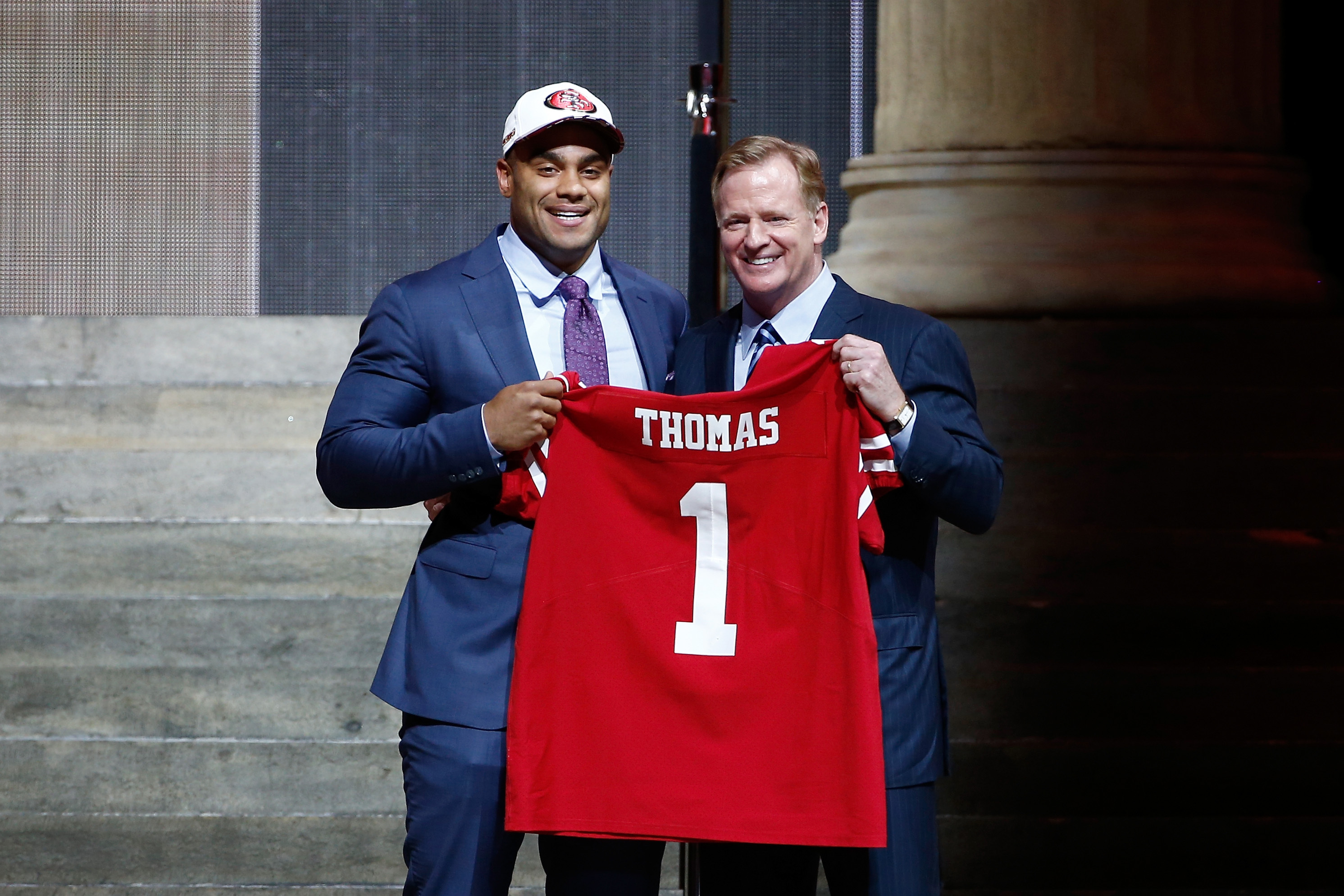 49ers defensive coordinator Robert Saleh on Solomon Thomas, Reuben