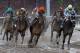 Always Dreaming splashed home in front in the Kentucky Derby.
