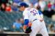 NEW YORK, NY - APRIL 27: (NEW YORK DAILIES OUT) Matt Harvey #33 of the New York Mets in action against the Atlanta Braves at Citi Field on April 27, 2017 in the Flushing neighborhood of the Queens borough of New York City. The Braves defeated the Mets 7-5. (Photo by Jim McIsaac/Getty Images)