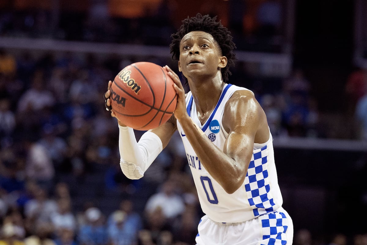 De'Aaron Fox NBA Combine 2017: Measurements, Analysis and ...