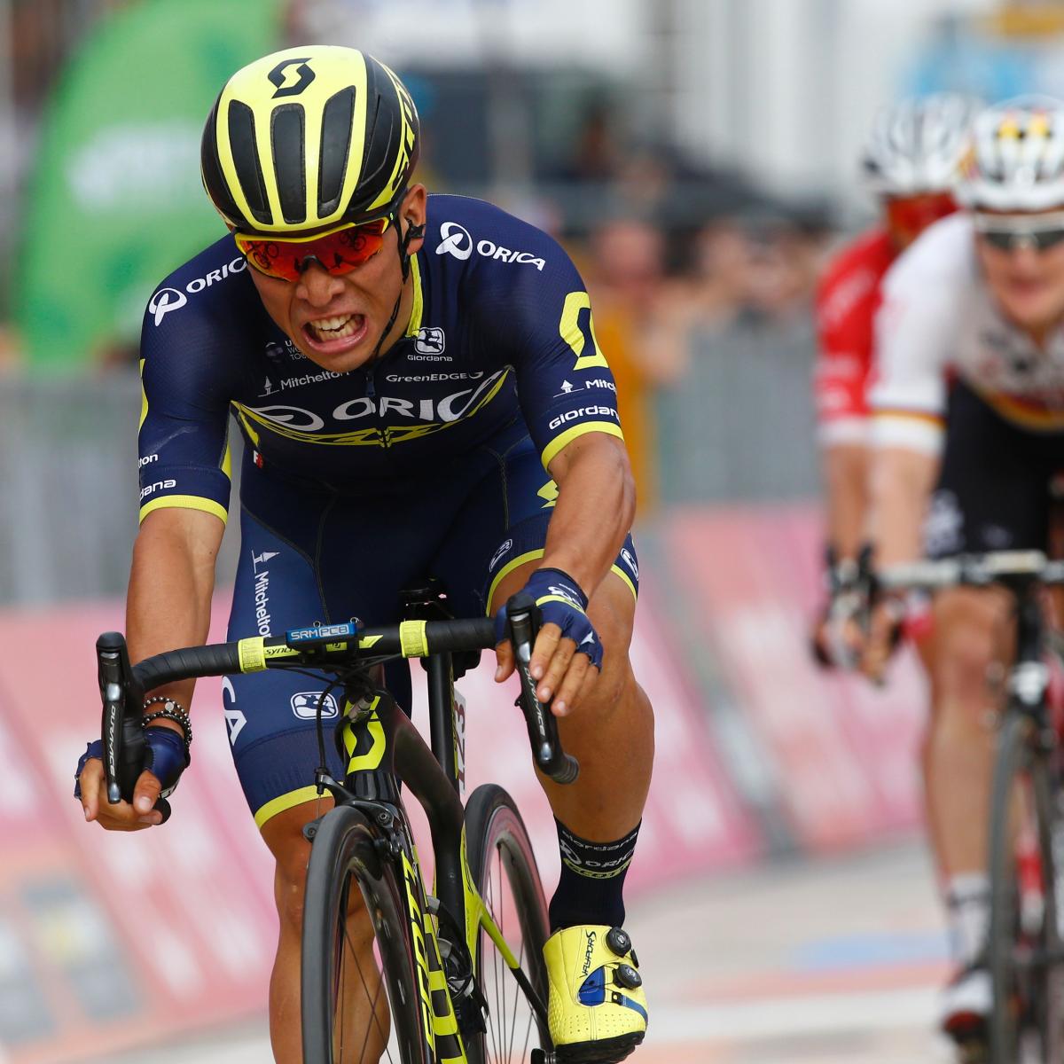 Giro D'Italia 2017: Caleb Ewan Takes Stage 7 as Bob Jungels Maintains ...