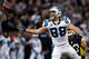 OAKLAND, CA - NOVEMBER 27: Greg Olsen #88 of the Carolina Panthers is unable to make a catch for a first down in the final moments of their game against the Oakland Raiders on November 27, 2016 in Oakland, California. (Photo by Lachlan Cunningham/Getty Images)