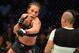 DALLAS, TX - MAY 13: (L-R) Joanna Jedrzejczyk punches Jessica Andrade in their UFC women's strawweight championship fight during the UFC 211 event at the American Airlines Center on May 13, 2017 in Dallas, Texas. (Photo by Josh Hedges/Zuffa LLC/Zuffa LLC via Getty Images)