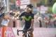 Colombia's Nairo Quintana of team Movistar celebrates as he crosses the finish line to win the 9th stage of the 100th Giro d'Italia, Tour of Italy, cycling race from Montenero di Bisaccia to Blockhaus on May 14, 2017. / AFP PHOTO / Luk BENIES (Photo credit should read LUK BENIES/AFP/Getty Images)