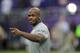 Minnesota Vikings running back Adrian Peterson warms up before the start of an NFL football game between the Indianapolis Colts and the Minnesota Vikings Sunday, Dec. 18, 2016, in Minneapolis. (AP Photo/Andy Clayton-King)