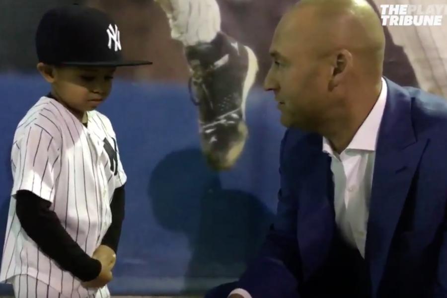 Derek Jeter's nephew is the cutest part of the Derek Jeter