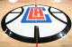 LOS ANGELES, CA - OCTOBER 20: A general view of the Los Angeles Clippers logo on the floor of the Staples Center before the game between the Golden State Warriors and Los Angeles Clippers on October 20, 2015 at STAPLES Center in Los Angeles, California. NOTE TO USER: User expressly acknowledges and agrees that, by downloading and/or using this Photograph, user is consenting to the terms and conditions of the Getty Images License Agreement. Mandatory Copyright Notice: Copyright 2015 NBAE (Photo by Andrew D. Bernstein/NBAE via Getty Images)